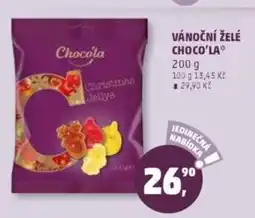Penny Market Vánoční želé choco'la nabídka