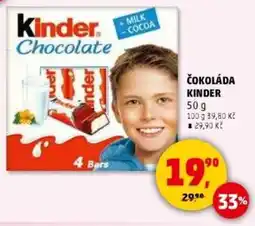 Penny Market Čokoláda kinder nabídka