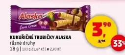 Penny Market Kukuřičné trubičky alaska nabídka