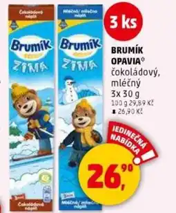 Penny Market Brumík opavia čokoládový, mléčný nabídka