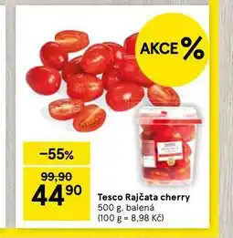 Tesco Rajčata cherry nabídka