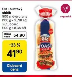 Tesco Ölz toustový chléb nabídka
