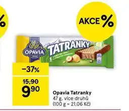 Tesco Opavia tatranky nabídka