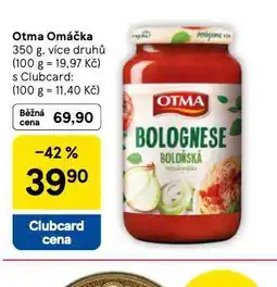 Tesco Otma omáčka nabídka