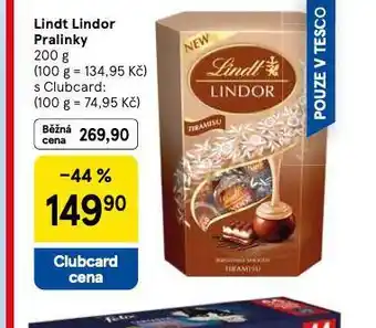 Lindt lindor pralinky