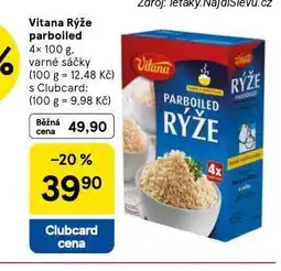 Tesco Vitana rýže parboiled nabídka