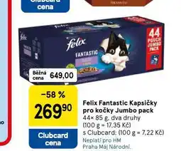 Tesco Felix kapsičky pro kočky nabídka
