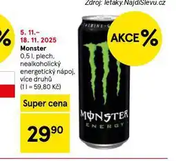 Tesco Monster nabídka