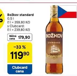 Tesco Božkov standard nabídka