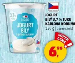 Penny Market Jogurt bílý 3,7% tuku karlova koruna nabídka