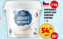 Penny Market Smetanový jogurt bílý karlova koruna nabídka