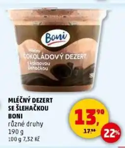 Penny Market Mléčný dezert se šlehačkou boni nabídka