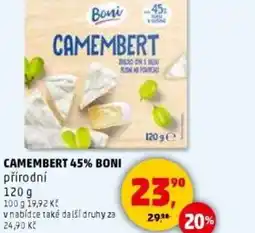 Penny Market Camembert 45% boni přírodní nabídka