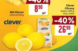 Billa Clever Citrony balení, 500 g nabídka