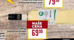 Billa Ludwig Svatomartinské víno 0,75l nabídka