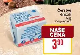 Billa Čerstvé droždí 42 g nabídka