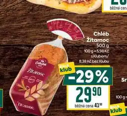 Billa Chléb Žitamoc 500 g nabídka