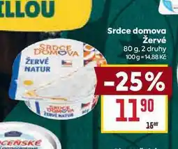 Billa Srdce domova Žervé 80 g nabídka