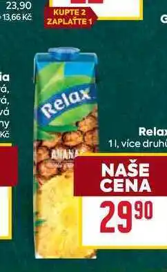 Billa Relax 1l nabídka
