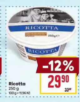 Billa Ricotta 250 g nabídka