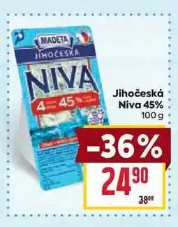 Billa Jihočeská Niva 45% 100g nabídka