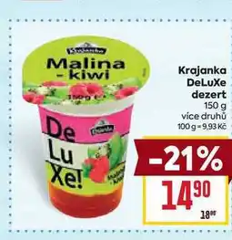 Billa Krajanka DeLuxe dezert 150 g nabídka