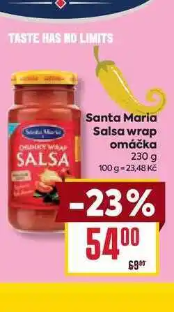 Billa Santa Maria Salsa wrap omáčka 230 g nabídka