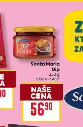 Billa Santa Maria Dip 250 g nabídka