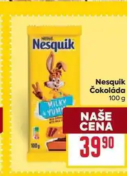 Billa Nesquik Čokoláda 100g nabídka