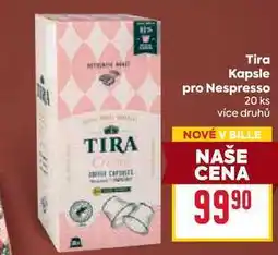 Billa Tira Kapsle pro Nespresso 20 ks nabídka