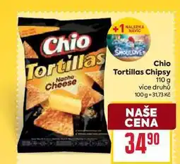 Billa Chio Tortillas Chipsy 110 g nabídka