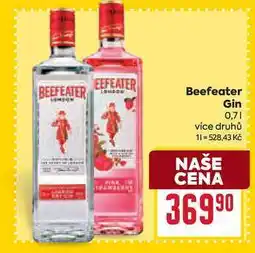 Billa Beefeater Gin 0,7l nabídka