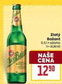 Billa Zlatý Bažant 0,5l nabídka