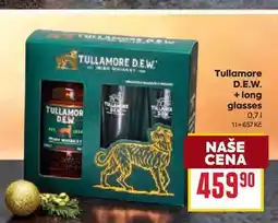 Billa Tullamore D.E.W. + long glasses 0,7l nabídka