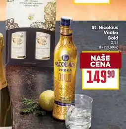Billa St. Nicolaus Vodka Gold 0,5l nabídka