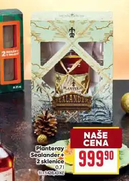 Billa Planteray Sealander + 2 sklenice 0,7l nabídka