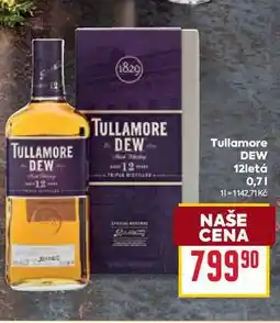 Billa Tullamore DEW 12letá 0,7l nabídka
