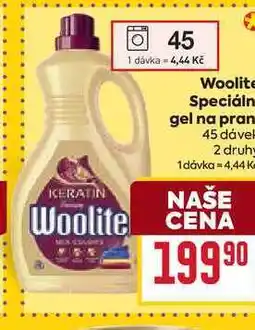 Billa Woolite Speciální gel na praní 45 dávek nabídka