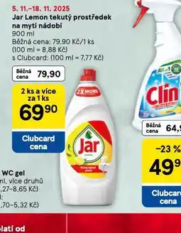 Tesco Jar lemon nabídka