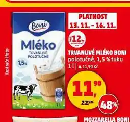 Penny Market Trvanlivé mléko nabídka