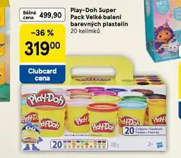 Tesco Play doh super pack velké balení barevných plastelín nabídka
