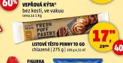 Penny Market Listové těsto nabídka