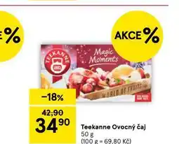 Tesco Teekanne ovocný čaj nabídka