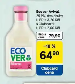 Tesco Ecover aviváž nabídka