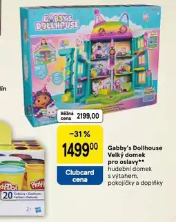 Tesco Gabby´s dollhouse velký domek pro oslavy nabídka