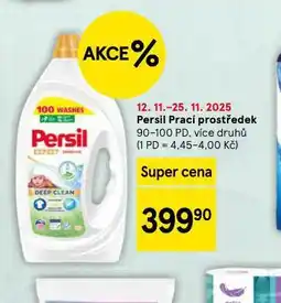 Tesco Persil prací prostředek nabídka