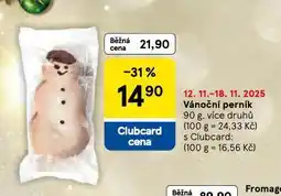 Tesco Vánoční perník nabídka