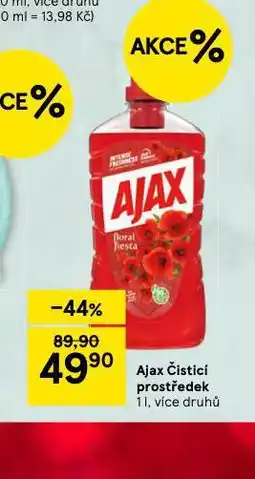 Tesco Ajax čistící prostředek nabídka