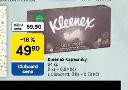 Tesco Kleenex kapesníky nabídka