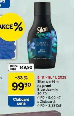 Tesco Sina parfém na praní blue jasmín nabídka